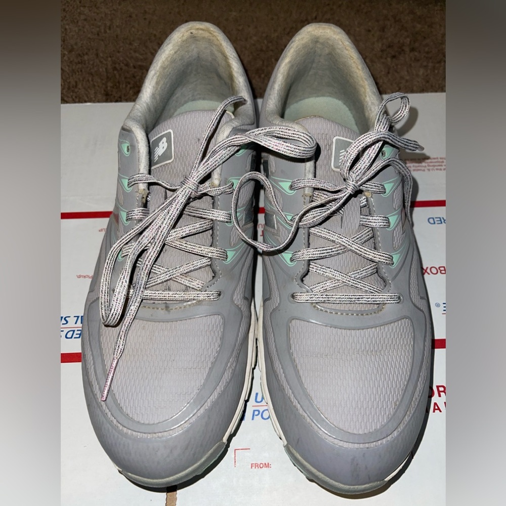 New Balance Womens 1005 GMT NBGW1005 Gray Minimus Golf Shoes Size US 10 D